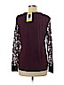 Adrianna Papell Burgundy Long Sleeve Top Size M - photo 2