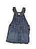 Carter's 100% Cotton Blue Overall Dress 9-12 MO / 12 MO - photo 1
