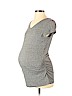 Liz Lange Maternity Gray Short Sleeve T-Shirt Size S - photo 1