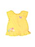 Gymboree 100% Cotton Yellow Short Sleeve Top Size 6-12 mo - photo 1