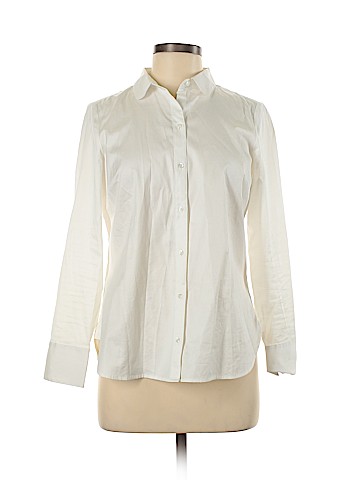 Ann Taylor Long Sleeve Button-Down Shirt (view 1)