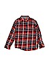 Uniqlo 100% Cotton Red Long Sleeve Button-Down Shirt Size 9 - 10 - photo 1