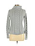 St. John's Bay 100% Acrylic Gray Turtleneck Sweater Size S (petite) - photo 1