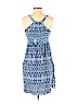 Ann Taylor LOFT Blue Casual Dress Size 6 (petite) - photo 2