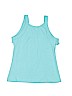 Chez Ami 100% Cotton Blue Sleeveless Top Size 8 - photo 2