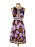 Alice & Trixie 100% Silk Purple Casual Dress Size L - photo 1