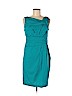 Suzi Chin Teal Casual Dress Size 8 (petite) - photo 1