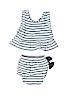 Unbranded White Two Piece Swimsuit Size 90 cm / US 12-24 MO - photo 2