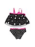 Circo Black Two Piece Swimsuit 9-12 MO / 12 MO - photo 2