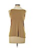 Lauren by Ralph Lauren Tan Sleeveless Top Size L (petite) - photo 1