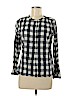 Ann Taylor LOFT 100% Cotton Black Long Sleeve Blouse Size S (petite) - photo 1