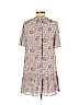 Ann Taylor LOFT 100% Polyester Pink Casual Dress Size XS (petite) - photo 2