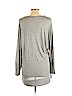 7 For All Mankind Gray Long Sleeve Top Size L - photo 2