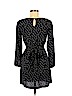 Steven Alan 100% Polyester Black Casual Dress Size P (petite) - photo 2