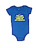 Nike 100% Cotton Blue Short Sleeve Onesie 3-6 MO / 6 MO - photo 1