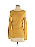 Lafayette 148 New York Yellow Long Sleeve Top Size S - photo 1