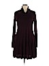 Calvin Klein 100% Cotton Purple Casual Dress Size XL - photo 1