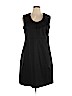 Merona Black Casual Dress Size 16 - photo 1