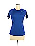 Nike 100% Recycled Polyester Blue Active T-Shirt Size M - photo 1