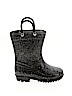 Unbranded Black Rain Boots Size 7 (kids) - photo 1