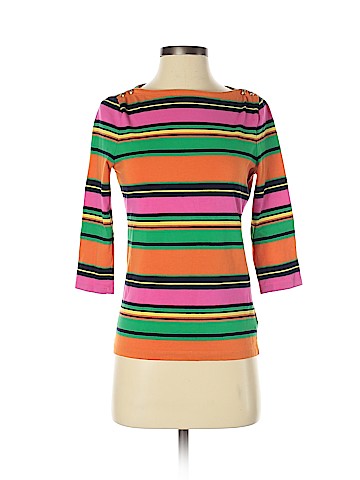 Lauren by Ralph Lauren 3/4 Sleeve T-Shirt (view 1)