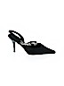 Nina 100% Leather Black Heels Size 7 - photo 1