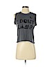 Junk Food 100% Cotton Gray Tank Top Size XS - photo 1