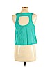 Full Tilt 100% Rayon Green Sleeveless Blouse Size L - photo 2