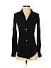 Theory 100% Polyester Black Long Sleeve Blouse Size P (petite) - photo 1