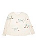 Justice White Long Sleeve Top Size 12 - photo 2