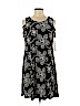 Robbie Bee Black Casual Dress Size M (petite) - photo 1