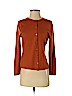 Kate Hill 100% Merino Wool Orange Wool Cardigan Size S (petite) - photo 1