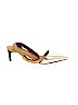 See By Chloé 100% Leather Gold Heels Size EU 37 1/2 - photo 1
