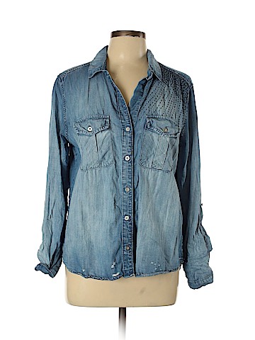 Cloth & Stone Long Sleeve Button-Down Shirt (view 1)