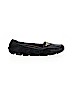 Prada 100% Leather Black Flats Size EU 40 1/2 - photo 1