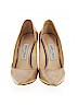 Jimmy Choo 100% Patent Leather Tan Heels Size EU 38 - photo 2