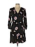 Apt. 9 Black Casual Dress Size L - photo 1
