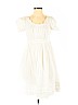 Jill Stuart 100% Cotton White Casual Dress Size Med (2) - photo 1