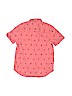 Arizona Jean Company 100% Cotton Print Pink Short Sleeve Button-Down Shirt Size M (kids) - photo 2