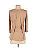 Ann Taylor Factory 100% Rayon Tan 3/4 Sleeve Blouse Size S (petite) - photo 2