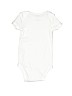 Gerber 100% Cotton White Short Sleeve Onesie 3-6 MO / 6 MO - photo 2