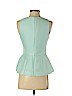 Tibi Green Sleeveless Blouse Size 2 - photo 2
