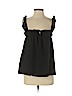 Juicy Couture 100% Cotton Black Sleeveless Blouse Size 4 - photo 1