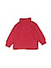 Lands' End 100% Cotton Red Long Sleeve Turtleneck Size 3T - photo 1