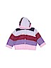 Gymboree 100% Acrylic Stripes Purple Cardigan Size 12-18 mo - photo 1