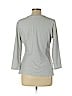 Ann Taylor White 3/4 Sleeve Top Size L - photo 2
