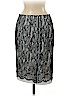 Ann Taylor 100% Nylon Black Casual Skirt Size 4 (petite) - photo 2