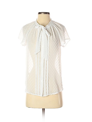 Ann Taylor LOFT Short Sleeve Blouse (view 1)