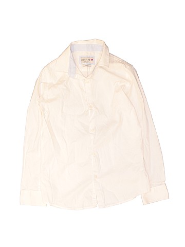 Zara Kids Long Sleeve Button-Down Shirt (view 1)
