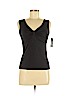 Alfani Black Sleeveless Top Size S (petite) - photo 1